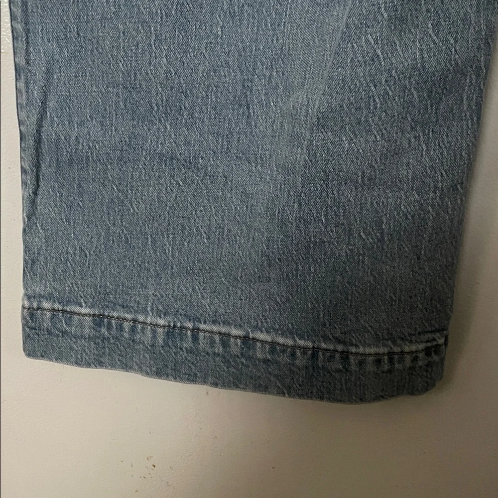 J.Crew Women’s Size 32 NWT‎ Wide Leg Crop Light Wash Jeans New Trendy